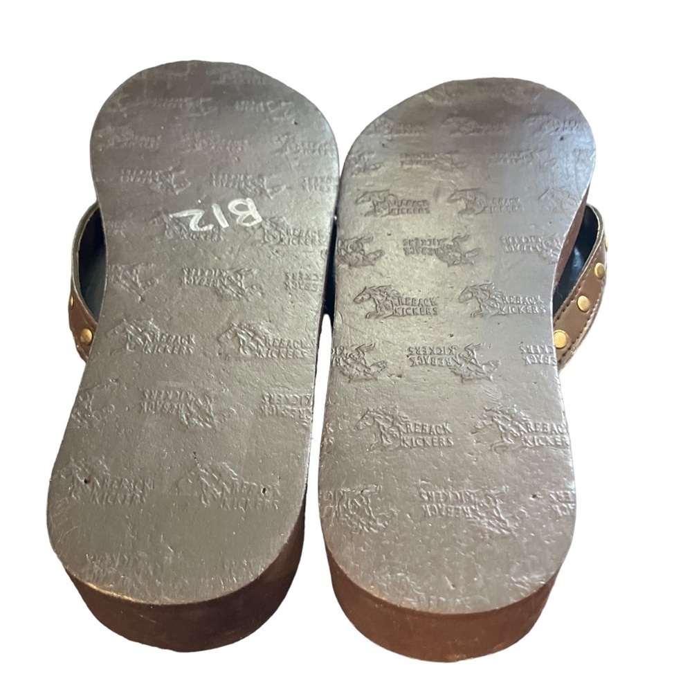 BAREBACK Kicker Flip Flop Built Up 1.25 Size 6 NEW - Picture 7 of 8